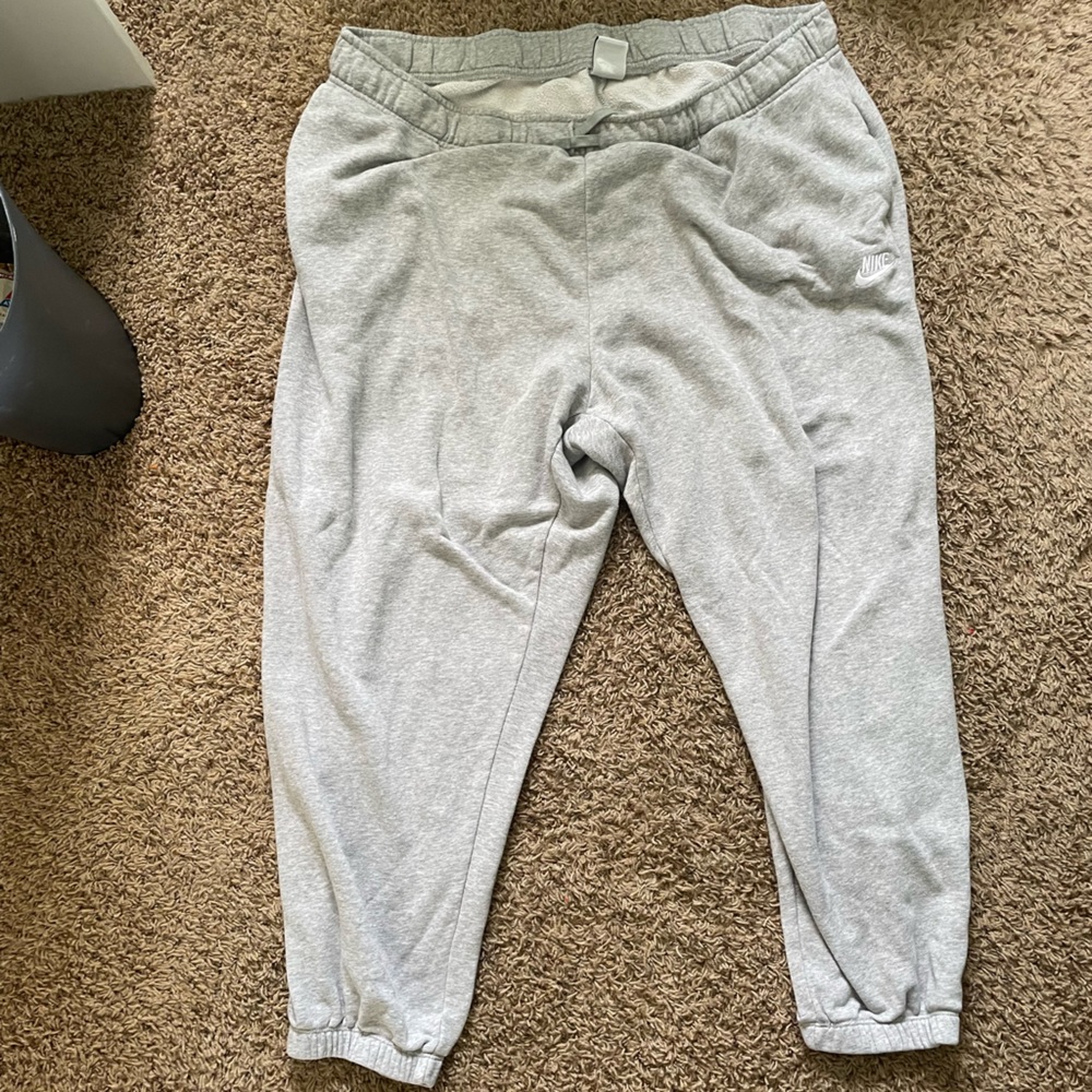 Light Grey Nike Sweatpants
